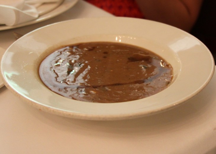 Turtle Soup with Sherry