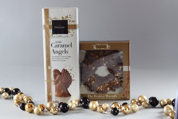 Hotel Chocolat Caramel Angels & Wreath