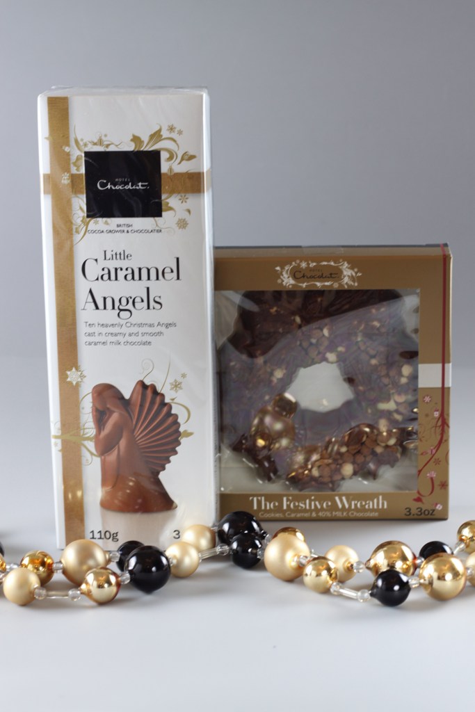Hotel Chocolat Caramel Angels & Wreath1