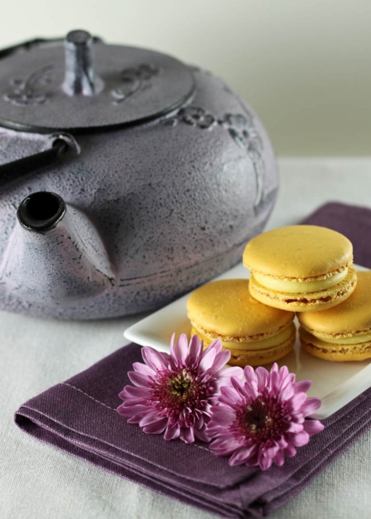 Passion Fruit Macarons 1