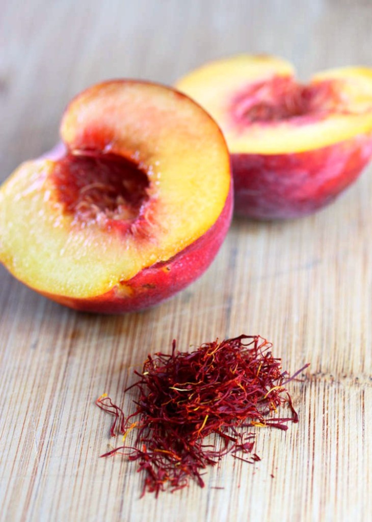 Peaches and Saffron 1