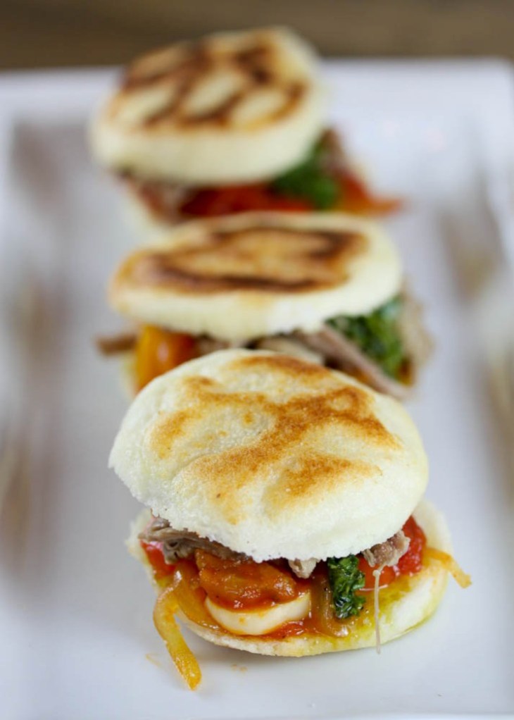 Arepas with Lamb and Sofrito 2