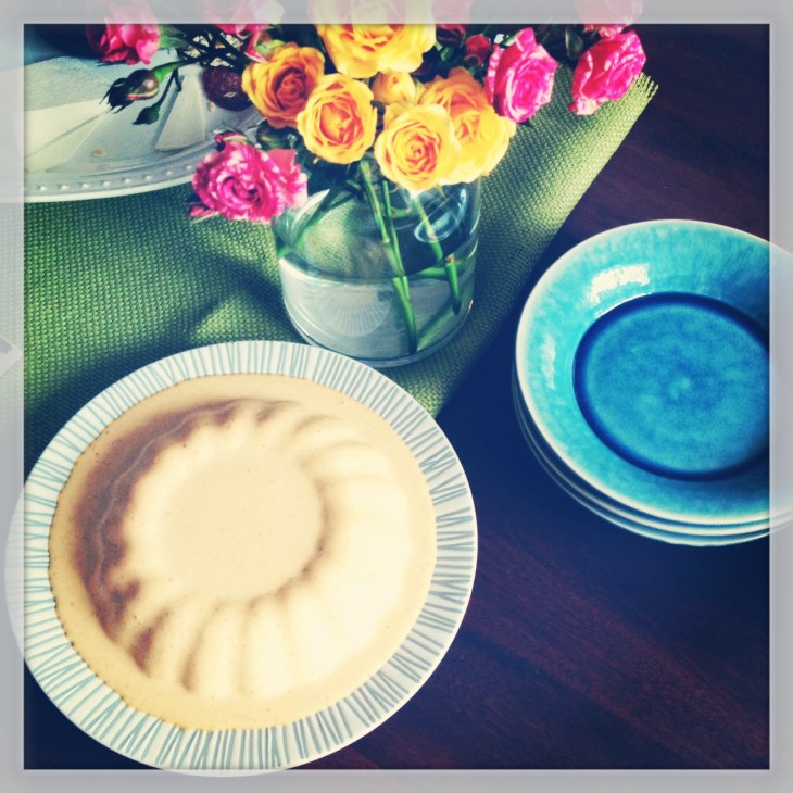 winter squash panna cotta