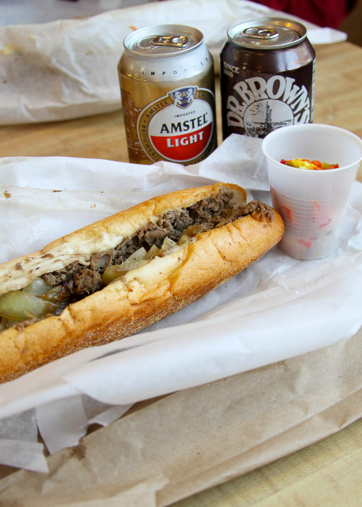 Cheesesteak at Jims