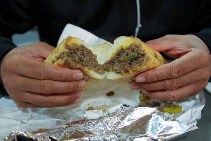 Cheesesteak at Spataros 1