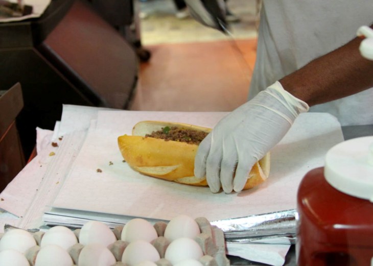 Cheesesteak at Spataros 2