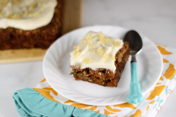 Carrot Cake with Ginger and Mascarpone Frosting 3