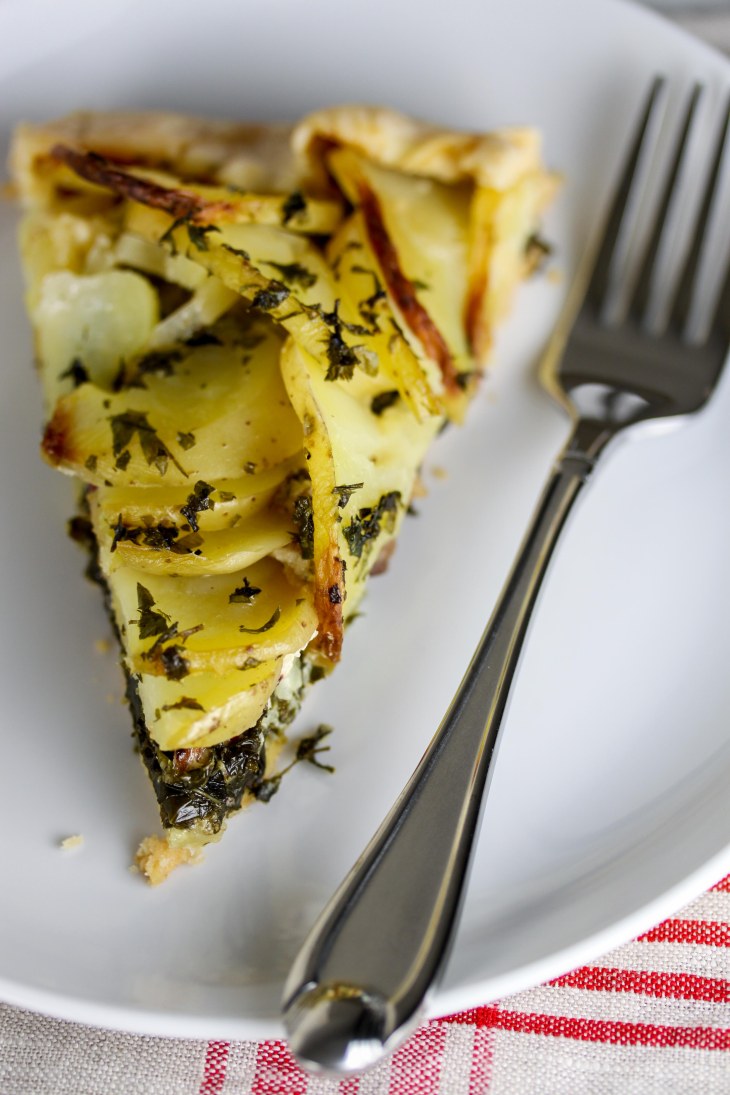 Kale and Potato Galette 3