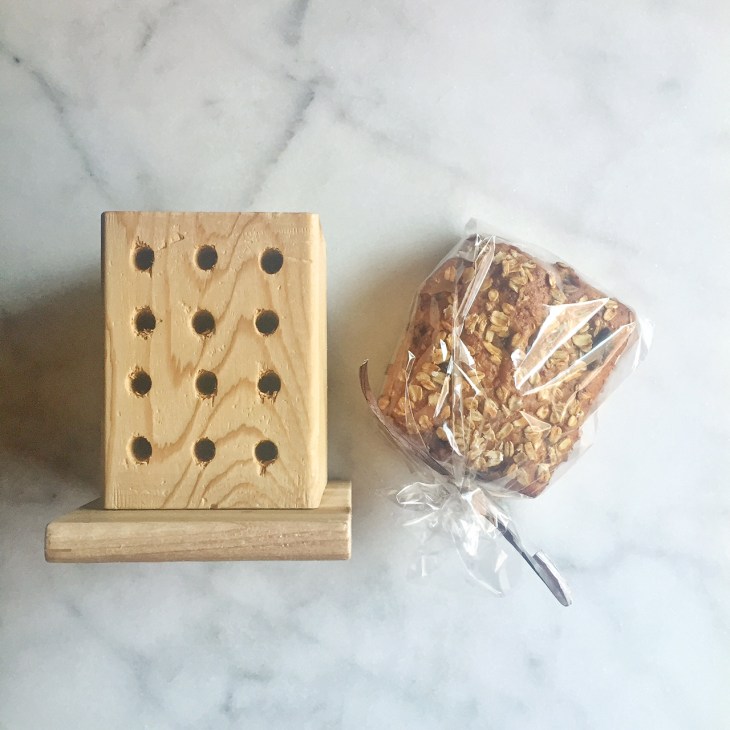 Pollinator Bee Hotel and Honey Wheat Walnut Bread
